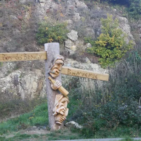 펜션 Les Hauts De Bussieres Vaux-en-Beaujolais